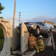 Illustration for article titled VW Passat Lands In Precarious Position After Failed Ken Block Impersonation